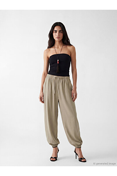 LC Waikiki Timeless Clothing & Timeless Choices Women's Jogger Pants with Dra...
