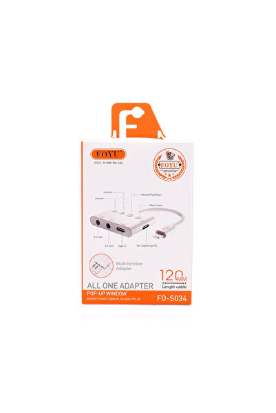 OEM Αντάπτορας Φόρτισης & Ήχου Lightning σε Διπλό Audio Jack 3.5mm AUX & Ligh...
