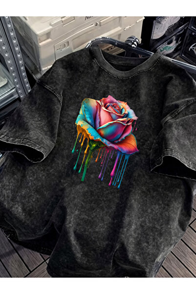 Prekarya design Unisex Oversize Vintage Washed Street Style Street Fashion Co...
