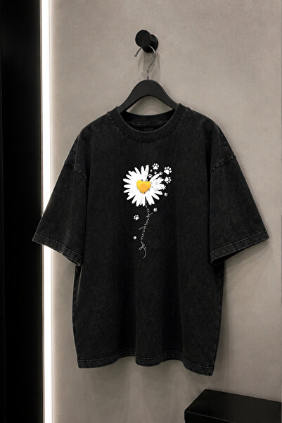Prekarya design Unisex Oversize Vintage Washed Street Style Street Fashion Co...