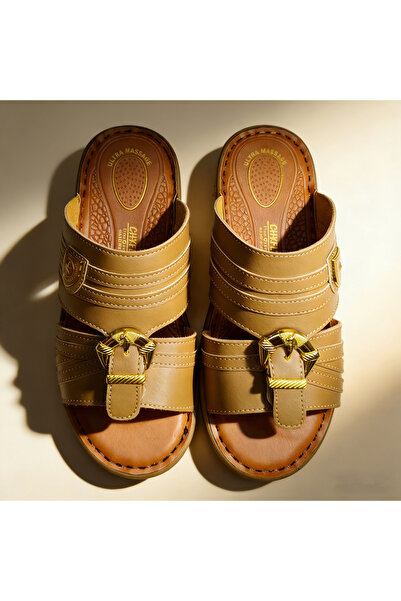 Amity Footwear KSA Men's Genuine Leather Sandals - Italian Expert-Designed Me...