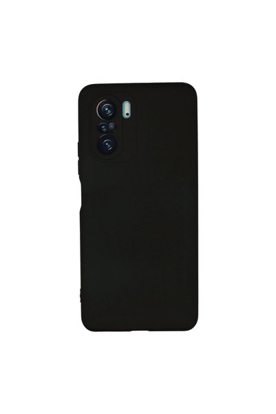 TheGencoo Xiaomi Poco F3 Case Nano Velvet Silicone Inside - Black
