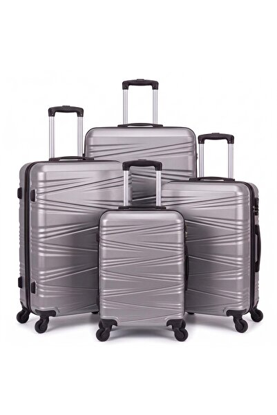 Dubai Power 4-Piece ABS Hard Shell Luggage Set 20/24/28/32 Inch, TSA Lock, 36...