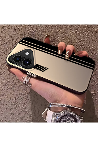 PATTERNOVA iPhone 17 Uyumlu Yüksek kaliteli yarış çizgili düz baskılı kılıf, ...
