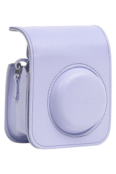 Fujifilm Instax Mini 13 Dreamy Purple Fotoğraf Makinesi Deri Çanta Albüm Kıskaç ve 20'li Film Hediye Seti