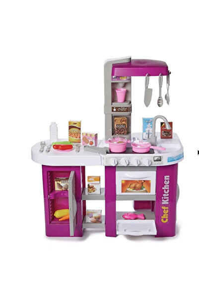CWT Bucătărie electronică de jucărie Chef cu sunete, lumini și 53 de accesori...