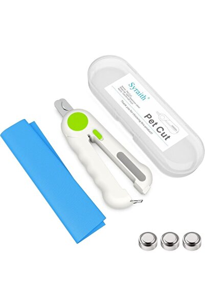 Syraith Cat Nail Clipper, Pet Nail Clippers, Dog Nail Trimmers with Safety Gu...