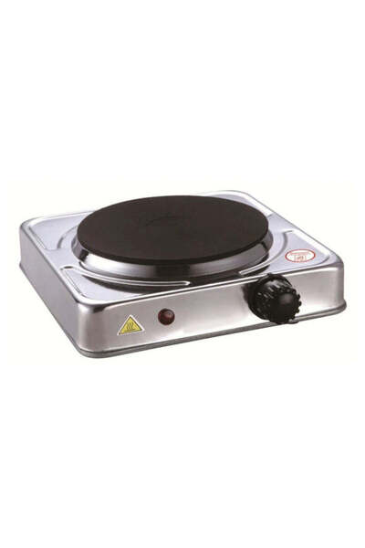 rosberg Plita electrica Rosberg, 1500 W, Termostat, Placa 185 mm, Silver
