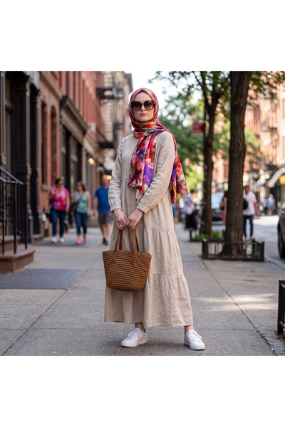 LA BOUTIQUE شال من السلسلة الخاصة 1855-02 - 70×190