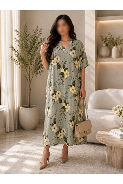RONZA Women's Midi Jalabiya