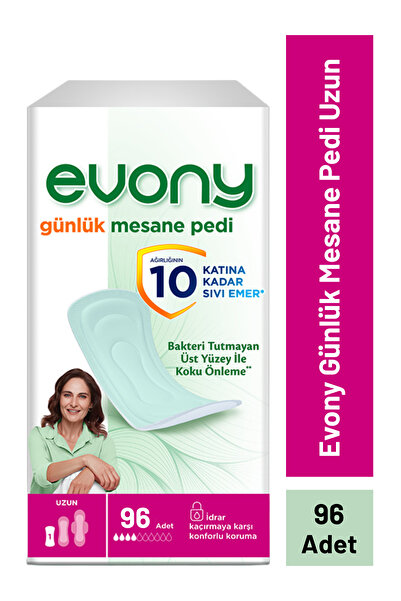 Evony Günlük Mesane Pedi Uzun 24 lü x 4 Adet