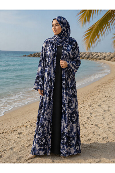 Passion by rahi Printed double layer chiffon Abaya&Hijab