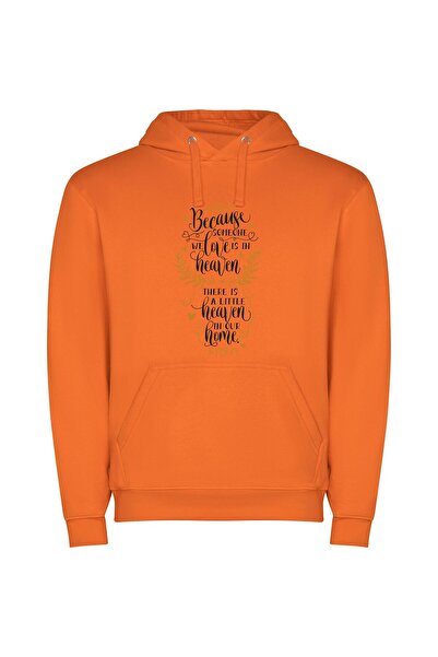 iLovePrints Heavenly Home: Precious Memories Φούτερ με κουκούλα σε χρώμα Πορτ...