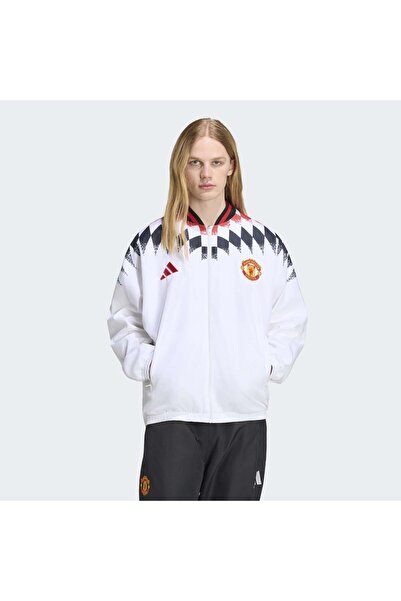 adidas Men's Manchester United Casual Jacket Mufc St Tt Kv4348