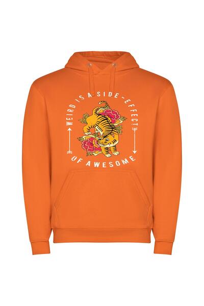 iLovePrints Sacred Punk Tiger: Aesthetic-inspired Φούτερ με κουκούλα σε χρώμα...