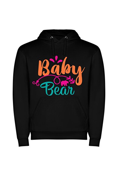 iLovePrints Whimsical Illustrator Trademark: Baby Bear Safari Φούτερ με κουκο...