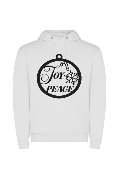 iLovePrints Elegant Festive Ornament: Transcendent Φούτερ με κουκούλα σε χρώμ...