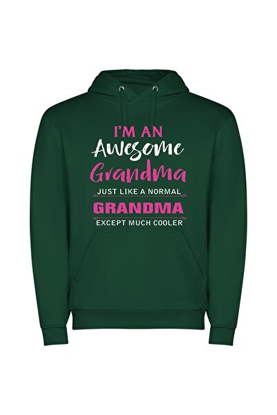 iLovePrints Generation of Love Φούτερ με κουκούλα σε χρώμα Πράσινο
