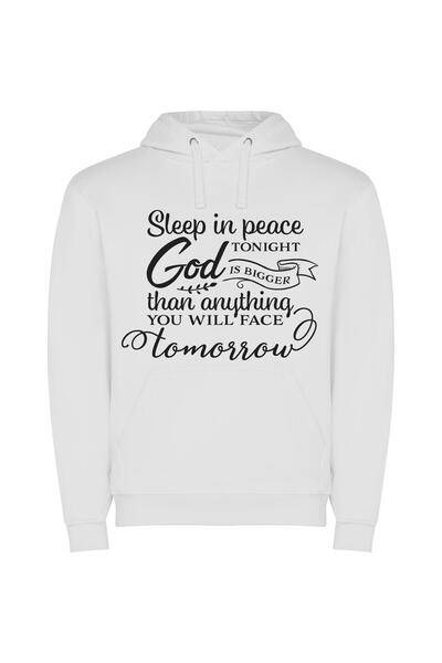 iLovePrints Divine Serenity: Transcendent Tranquility Φούτερ με κουκούλα σε χ...