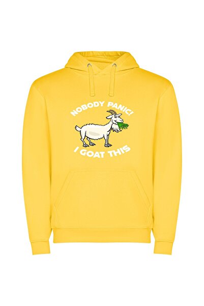 iLovePrints Grass-Munching Majesty: HD Illustration Φούτερ με κουκούλα σε χρώ...