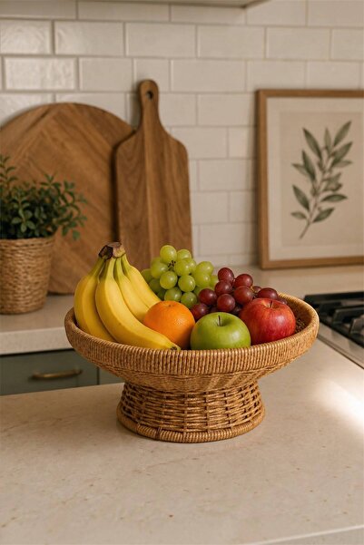 GLAMZE Rattan Meyvelik (28 cm)