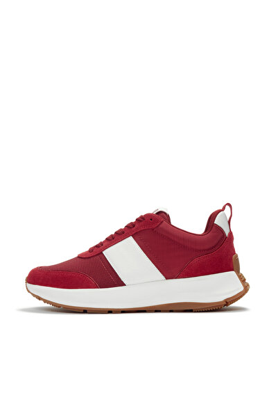Fitflop Women's F-Mode Flow Fabric/Suede Sneakers