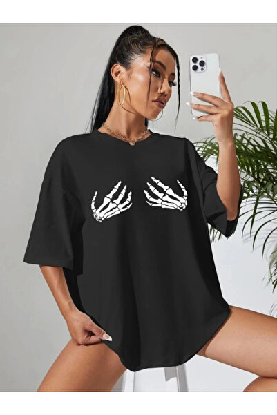 pazarella Printed t-shirt - black