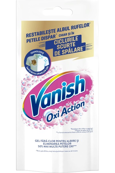 OEM Gel pentru îndepărtarea petelor haine Albe, 100 ml