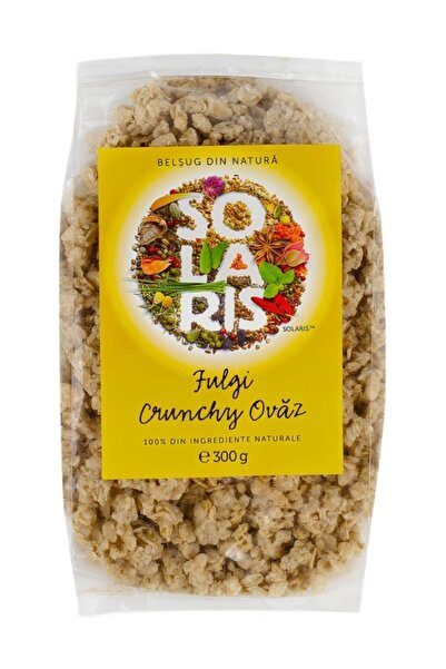 Solaris Plant Fulgi crocanti de Ovaz integral si Cocos, 100% naturali, fara a...