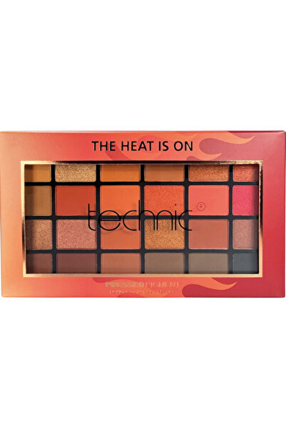 TECHNIC Heat Is On Eyeshadow Palette | Warm Fiery & Sunset Eyeshadow Palette