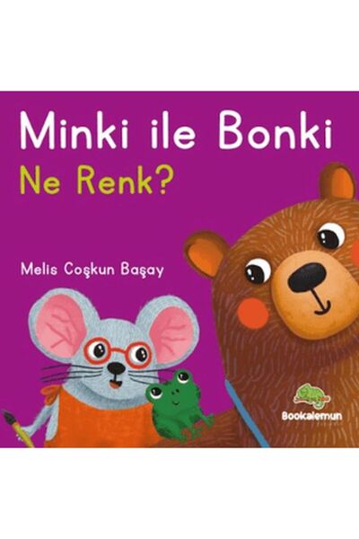 bookalemun yayınevi بونكي مع مينكي – ما هو اللون؟