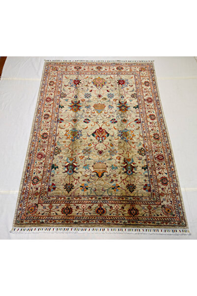 El Dokuma 4 Metre Sultani Model 100% Yün Kök Boya Elsanat Eserı