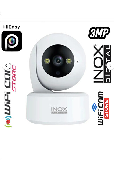 inox inoxdigital X108 İç Ortam 3MP WiFi Akıllı Güvenlik Kamerası
