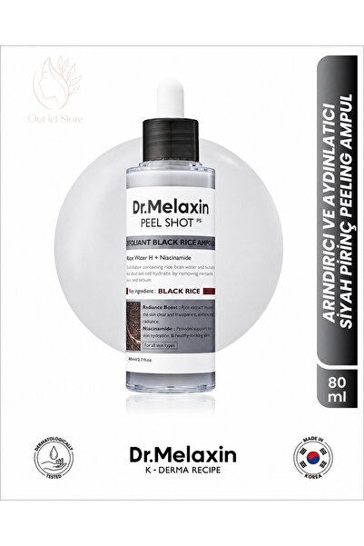Dr.Melaxin Purifying and Brightening Face Serum with Black Rice Extract and N...