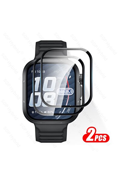 Choice1 for Redmi Watch 6 2Pieces-Black 2Pcs 9D Screen Protector for Redmi Wa...