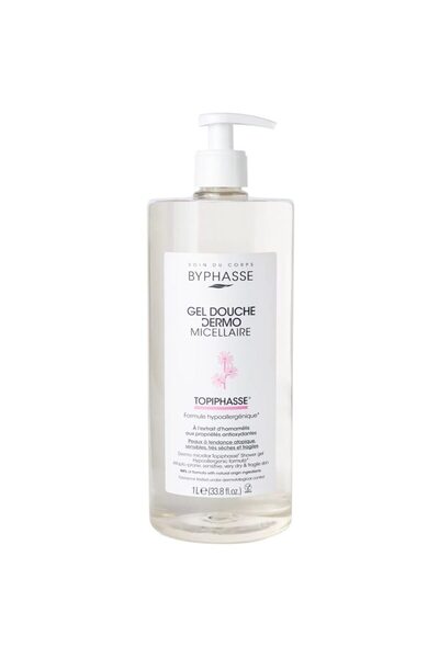 BYPHASSE Shower Gel, Byphasse, Dermo Micellar 1000 ml Topiphasse