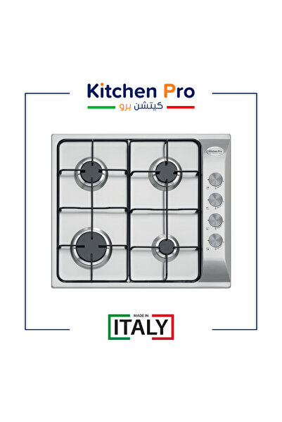Dec Kitchenpro سطح غاز Kitchen Pro إيطالي مدمج 4 شعلات ستانلس ستيل 304 بشبك إ...