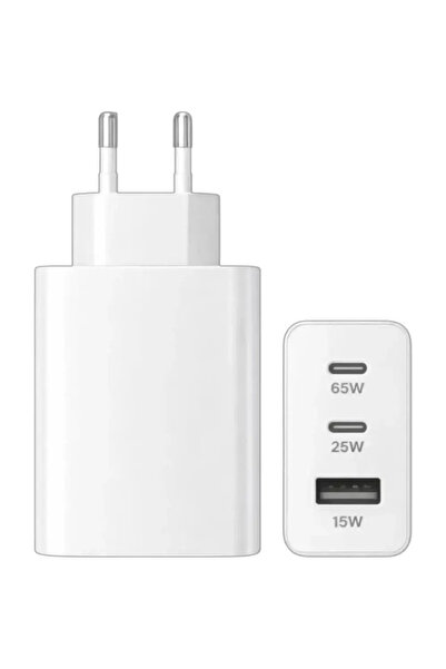 OEM Φορτιστής Χωρίς Καλώδιο με Θύρα USB-A και 2 Θύρες USB-C, Παροχή Ισχύος 65...