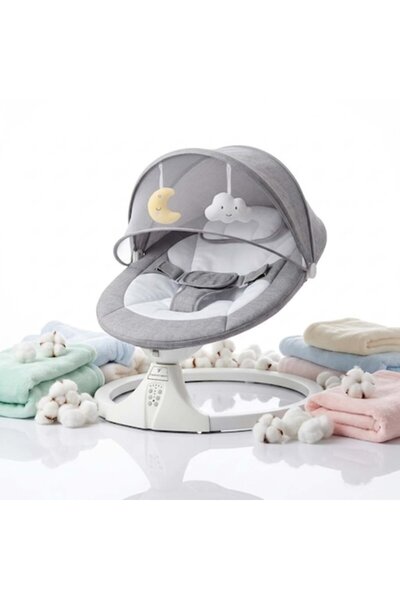 TrendiShop Electric Baby Swing, TrendiShop®, Automatic Bouncer with Remote Co...
