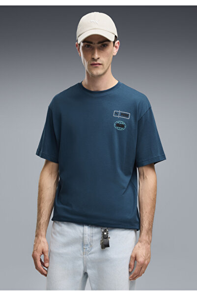 Puma Tričko s grafikou Relaxed Stacked