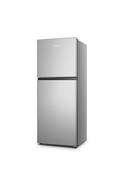 Hisense Two-Door Refrigerator – 203 Liters – 7.2 Cubic Feet – Silver – RT26W2NK