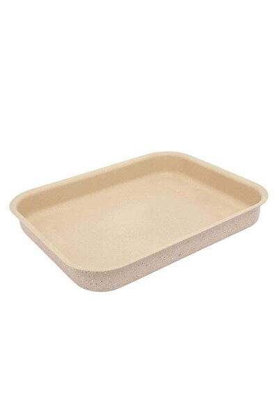 Trust Non-Stick Aluminum Rectangular Roasting Pan Beige
