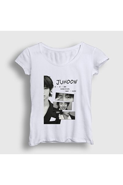 Presmono Ženska bela Juhoon K-Pop Cortis majica 617527tt