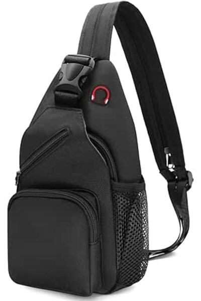 AZONEE Crossbody Sling Backpack, Men and Women Sling Bag Shoulder Backpack Tr...