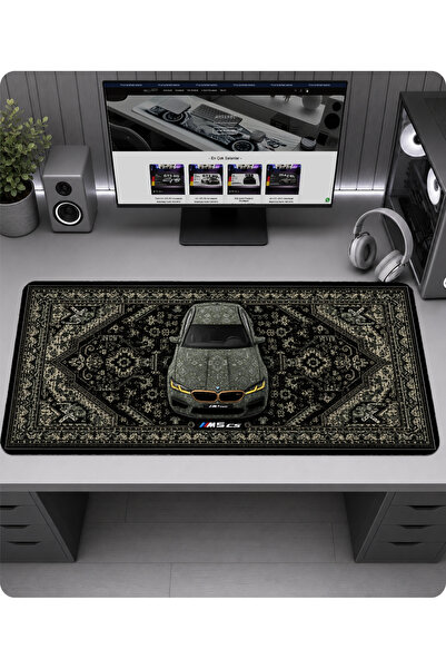 RUGRUMBA PRS1002 40x90cm Gaming Player XL Mousepad cu margini cusute, de dime...