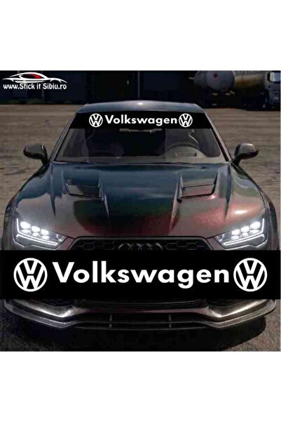 StickITsibiu Volkswagen Αντηλιακό Σκίαστρο - Αυτοκόλλητα Αυτοκινήτου |   Ανθε...
