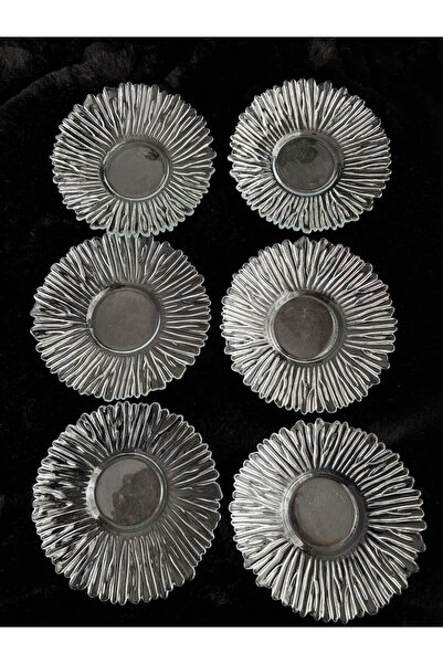 Generic Set of 6 Handmade Crystal Special Design Glass Coasters from New Trend