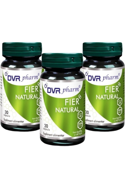 DVR Pharm Pachet Fier (extras Drojdie bere), asimilare optima fara efecte adv...