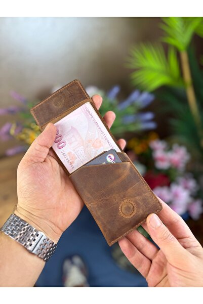 LORİS POLO Sante Hakiki Viral Mıktaslı Deri Cüzdan