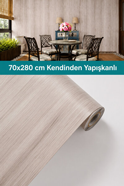 UKAB DEKOR 70x280 Kendinden Yapışkanlı Çizilmez Yüzey Dekoratif Pratik Duvar ...